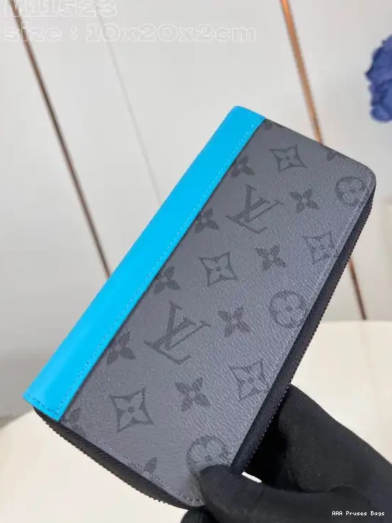 AAA Pruses Bags ZIPPY LOUIS WALLET-10*20*2 cm VUITTON 0630